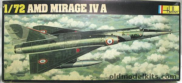 Heller 1/72 AMD Mirage IVA Bomber, 351 plastic model kit